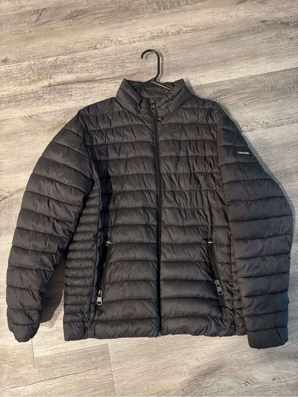 Calvin Klein Black Packable Water-Resistant Jacket